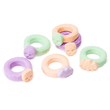 Halloween Candy Rings: 48-Piece Bag - Candy Warehouse