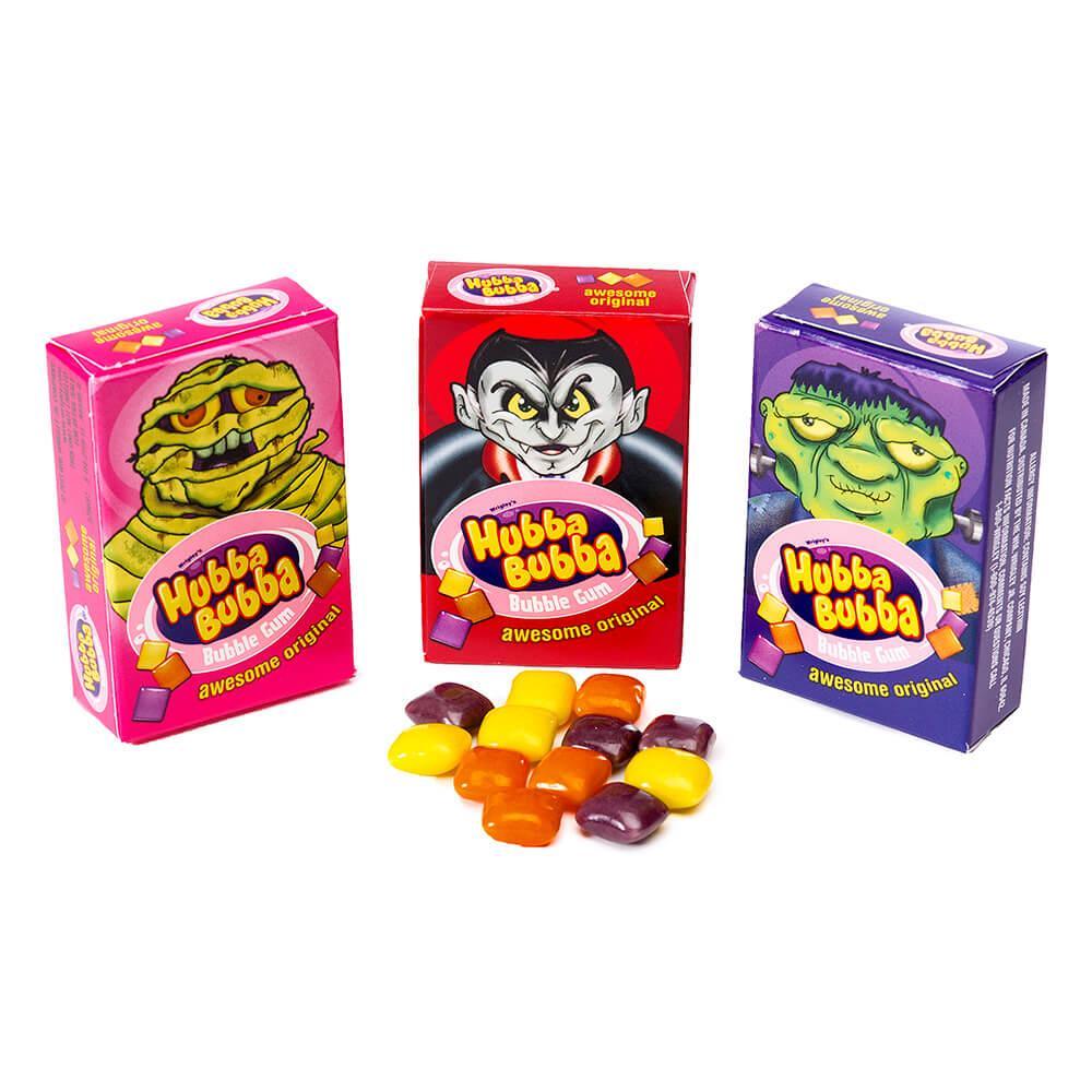 Halloween Hubba Bubba Bubble Gum Packs: 36-Piece Bag - Candy Warehouse