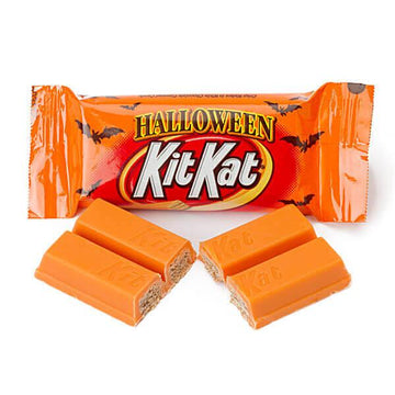 Halloween Orange Kit Kat Snack Size Candy Bars: 20-Piece Bag - Candy Warehouse