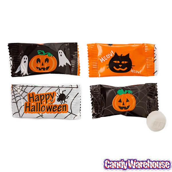 Halloween Wrapped Buttermint Creams: 300-Piece Case - Candy Warehouse