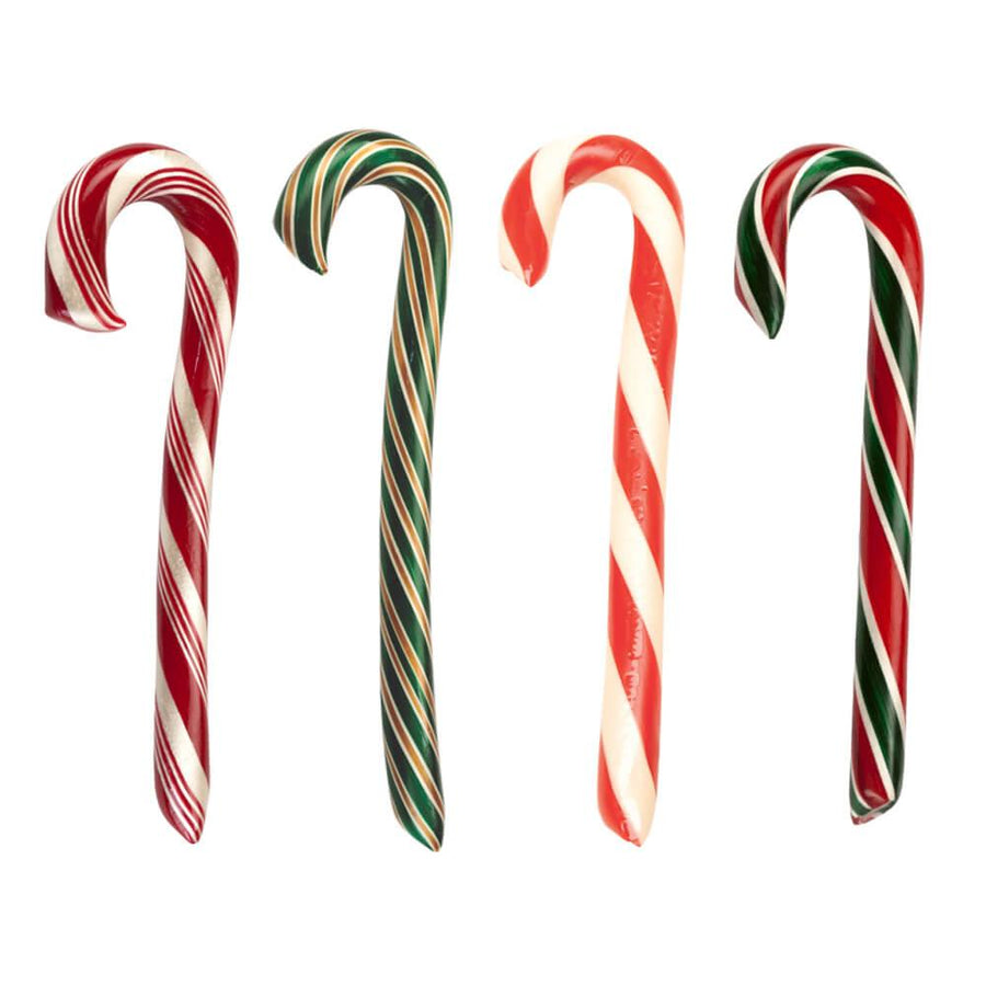 Hammond's Handcrafted Assorted Candy Canes: 48-Piece Box - Candy Warehouse