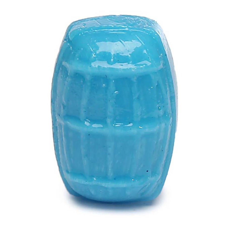 Hard Candy Barrels - Blue Raspberry: 200-Piece Barrel Jar - Candy Warehouse