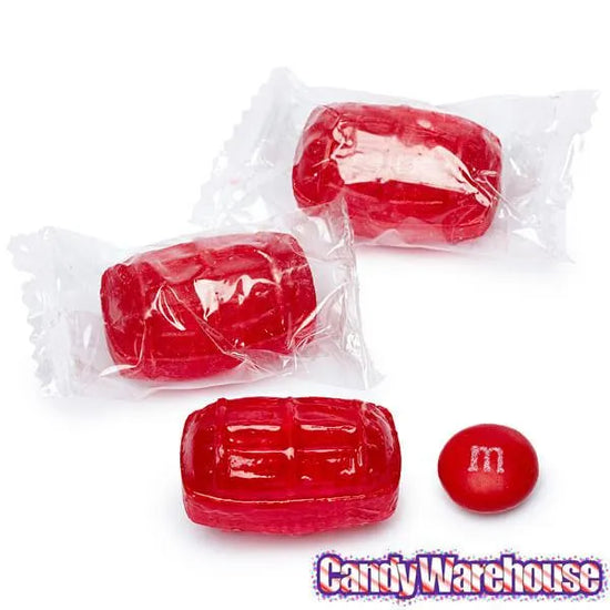 Hard Candy Barrels Red Hot Cinnamon 200Piece Barrel Jar Candy