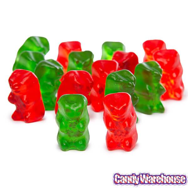 Haribo Christmas Gold-Bears Gummy Bears Candy: 3LB Box - Candy Warehouse