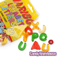 Haribo Gummy Alphabet Letters: 3.75LB Box - Candy Warehouse
