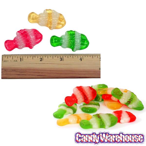 Haribo Gummy Clown Fish Candy: 5LB Bag - Candy Warehouse