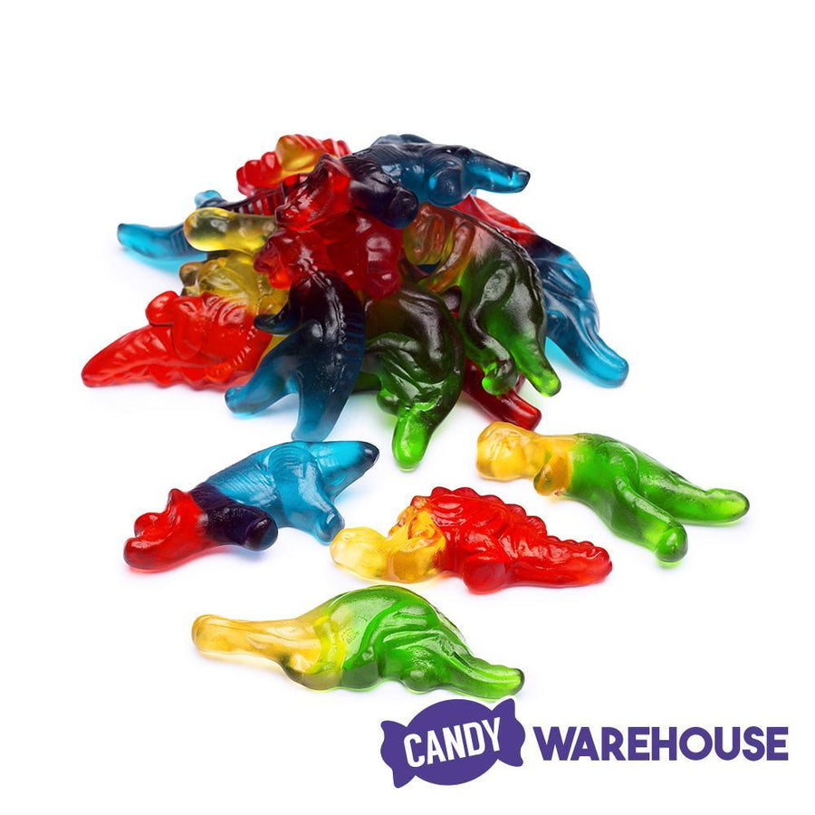 Haribo Gummy Dinosaurs Candy: 5LB Bag - Candy Warehouse