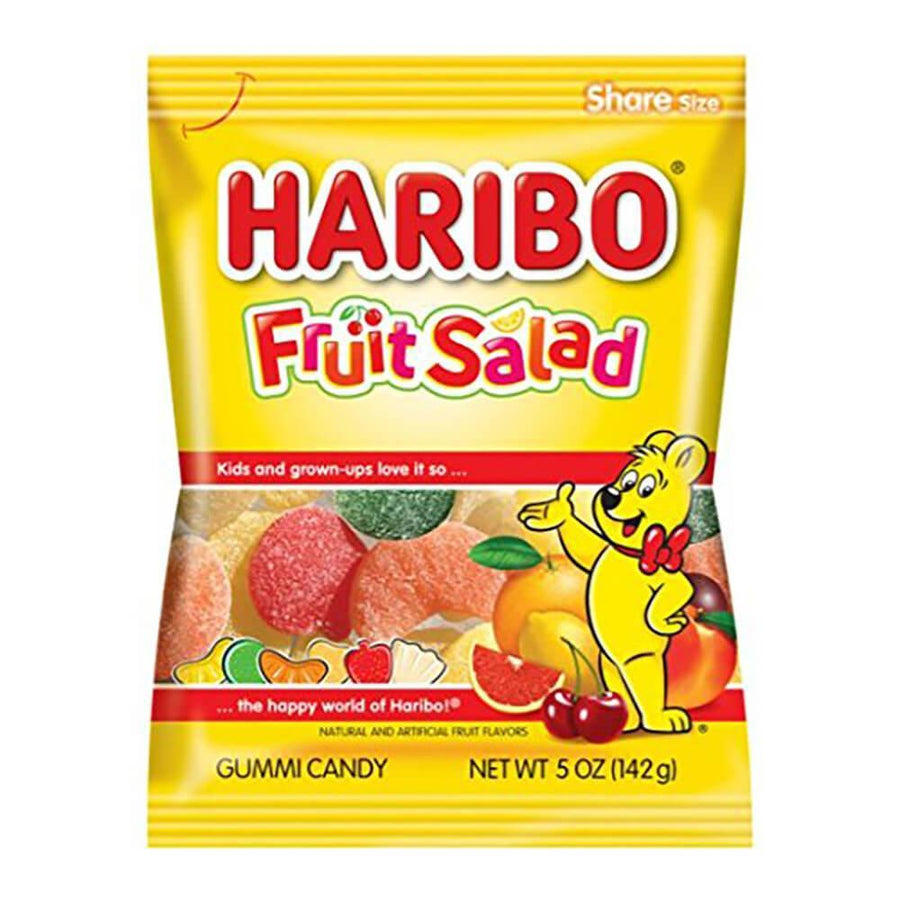 Haribo Gummy Fruit Salad: 3.75LB Box - Candy Warehouse