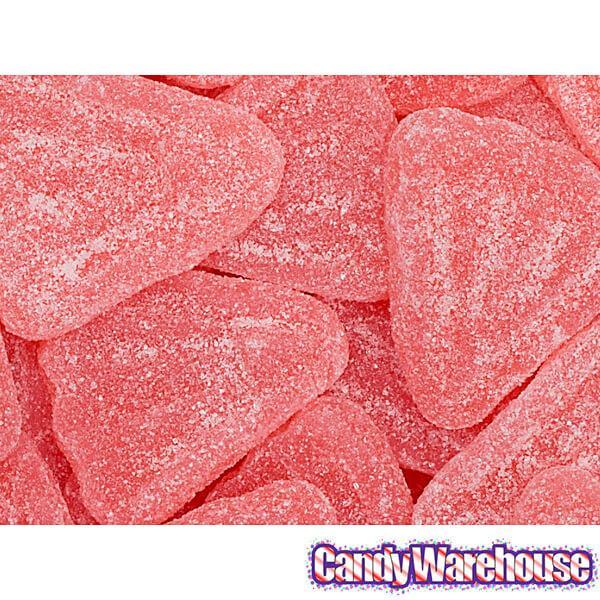 Haribo Gummy Pink Grapefruit Slices: 5LB Bag - Candy Warehouse