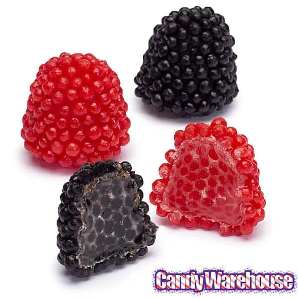Gummy Sticks Raspberry Clever Candy Gummy Raspberries – 5LB Bulk Bag | Candy Warehouse – Candy ...