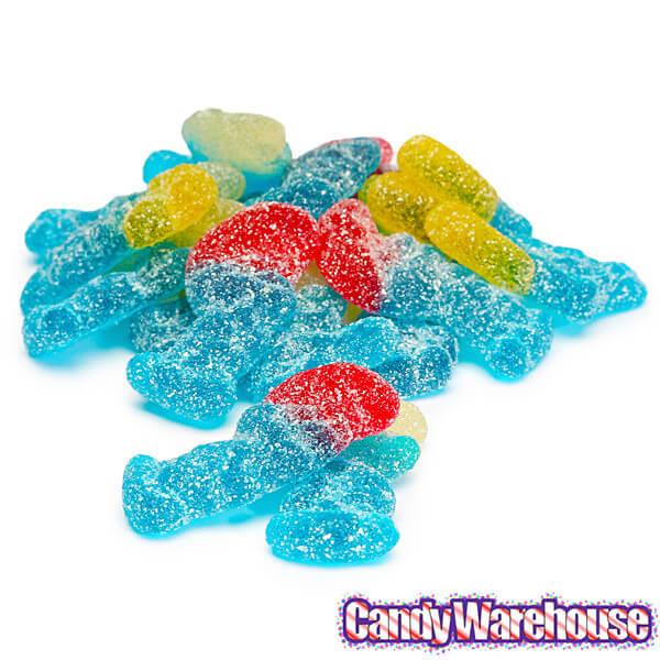 Haribo Gummy Sour Smurfs Candy: 3LB Box - Candy Warehouse