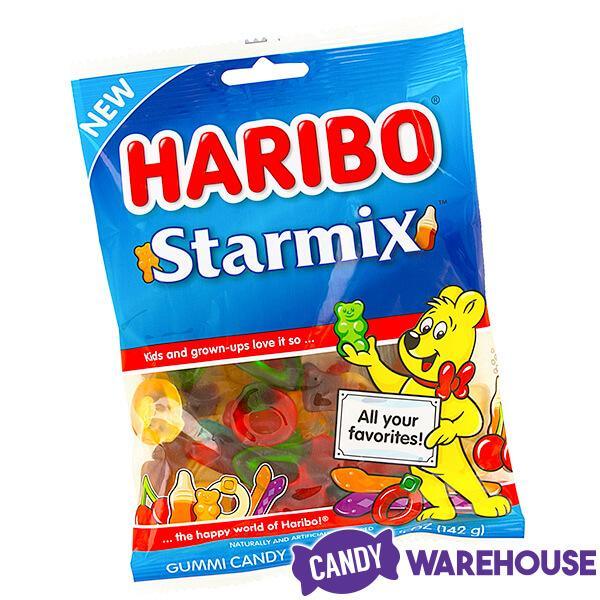 Haribo Gummy Starmix Candy: 3.75LB Box - Candy Warehouse