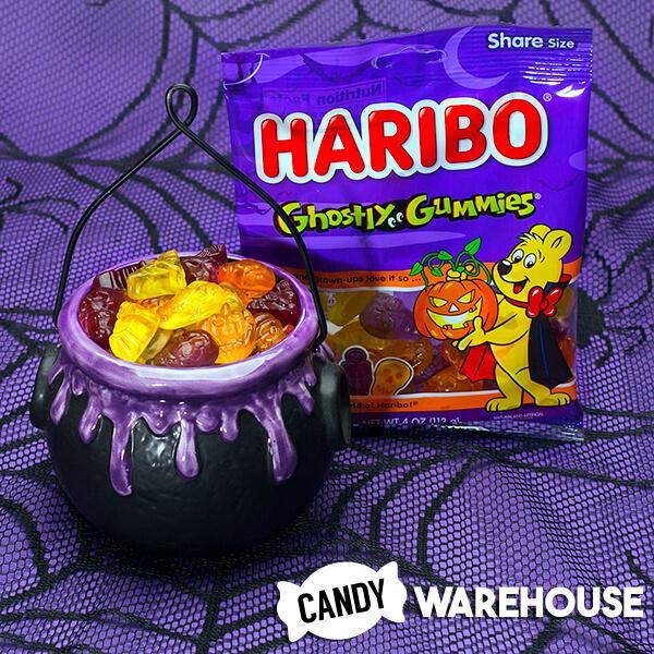 Haribo Halloween Ghostly Gummy Candy: 3LB Box - Candy Warehouse