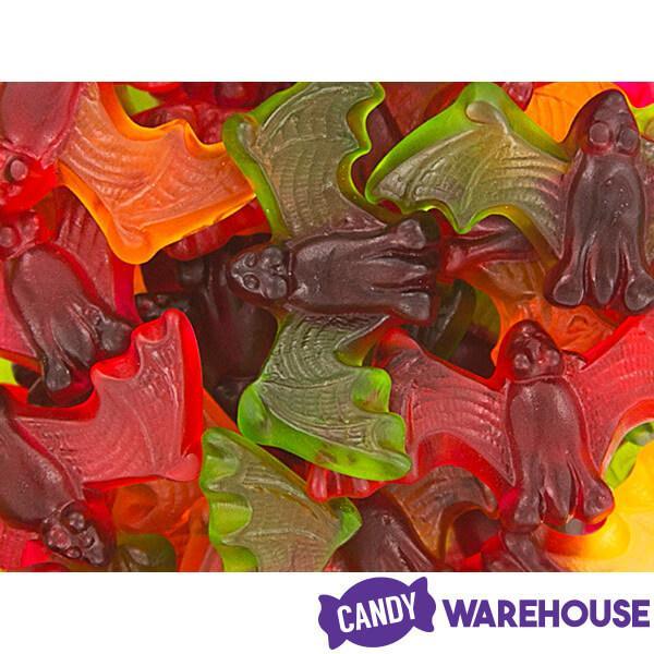 Haribo Halloween Sour Vampire Bats Gummy Candy: 3LB Box - Candy Warehouse