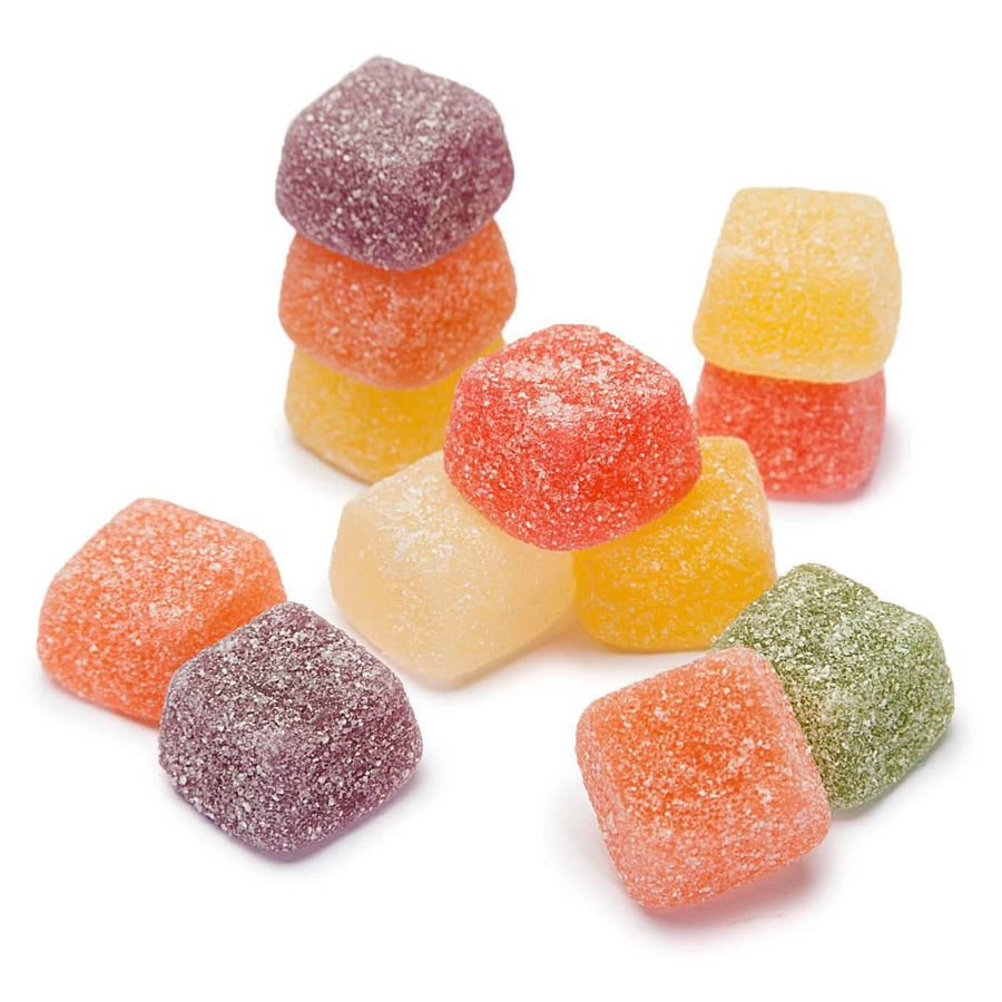 Haribo Zing Sour Cubes Gummy Candy: 3LB Box - Candy Warehouse