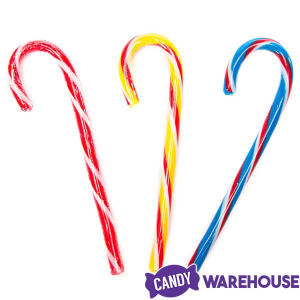 Hawaiian Punch Candy Canes: 12-Piece Box - Candy Warehouse