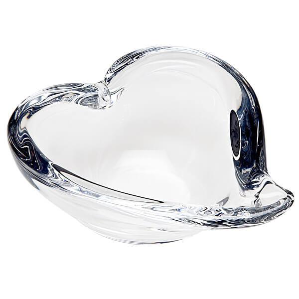 Heart Candy Dish - Clear - Candy Warehouse