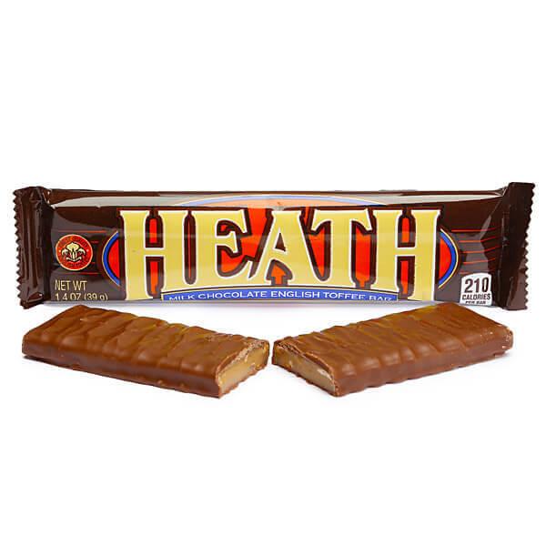 Heath Candy Bars: 18-Piece Box - Candy Warehouse