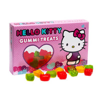 Hello Kitty Valentine Gummy Treats Candy Theater Size Packs: 12-Piece Box - Candy Warehouse