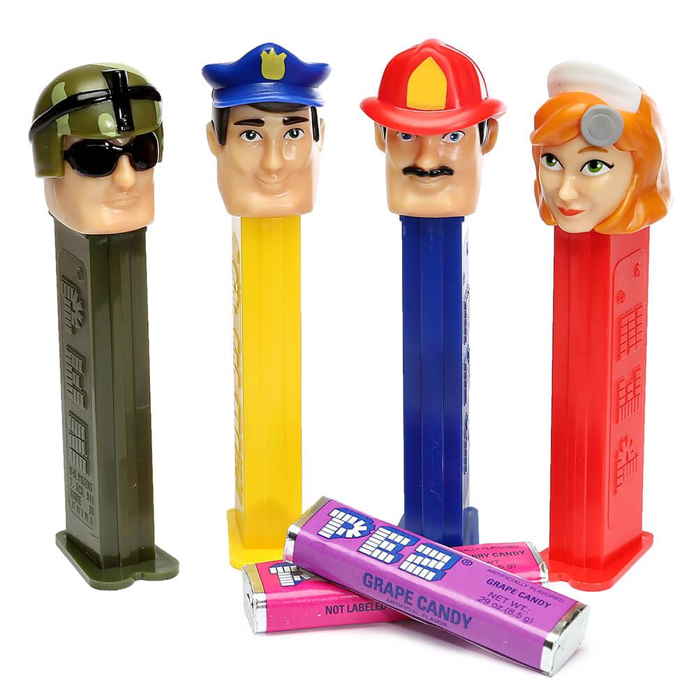 Heroes PEZ Candy Packs: 12-Piece Display - Candy Warehouse