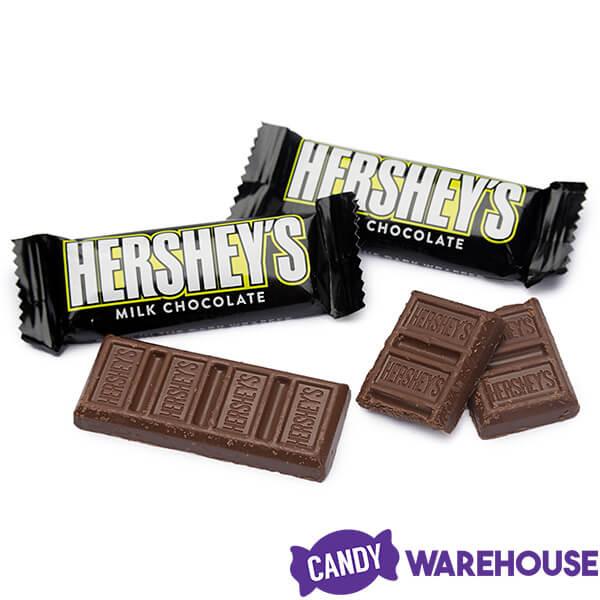 Hershey's Chocolate Glow in the Dark Snack Size Candy Bars: 9.45-Ounce Bag - Candy Warehouse