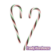 Hershey's Chocolate Mint Candy Canes: 12-Piece Box - Candy Warehouse