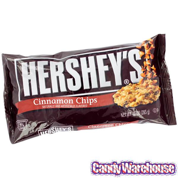 Hershey's Cinnamon Chips: 10-Ounce Bag - Candy Warehouse