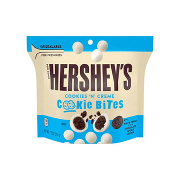 Hershey's Cookies n Creme Cookie Bites Candy: 7.5-Ounce Bag - Candy Warehouse