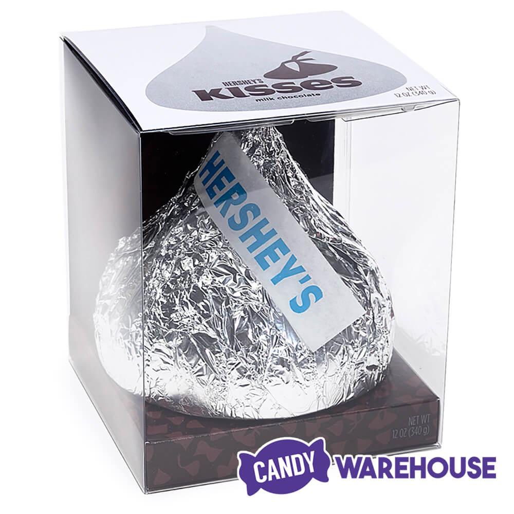 Hershey's Giant KISS Hollow Milk Chocolate: 12-Ounce Gift Box | Candy ...