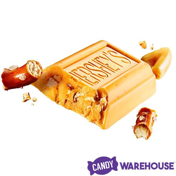 Hershey's Gold with Peanuts and Pretzels Snack Size Candy Bars: 42-Piece Bag - Candy Warehouse