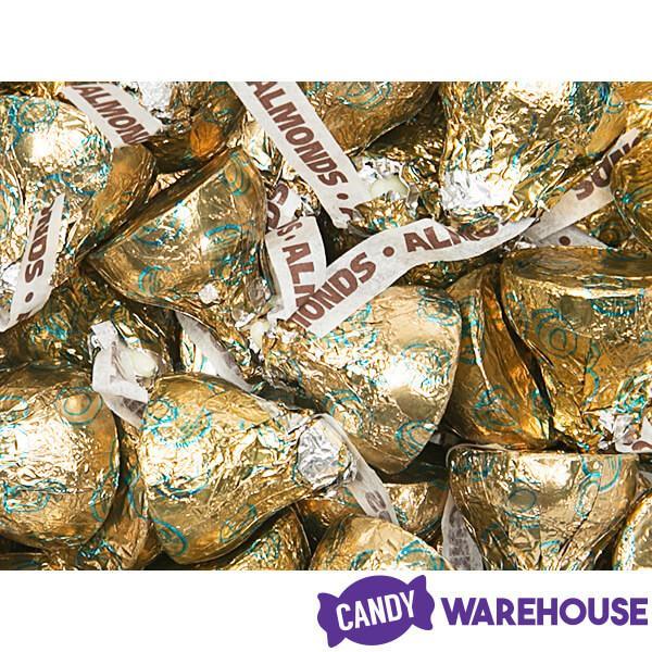 Hershey's Kisses Almonds and Coconut White Chocolate Candy: 10-Ounce Bag - Candy Warehouse