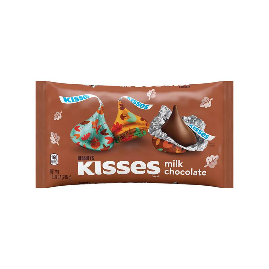 Hershey's Kisses Autumn Foiled Milk Chocolate Candy: 60-Piece Bag - Candy Warehouse