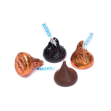 Hershey's Kisses Color Combo - Orange and Black: 800-Piece Box - Candy Warehouse
