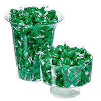 Hershey's Kisses Dark Green Foiled Milk Chocolate Candy: 400-Piece Bag - Candy Warehouse
