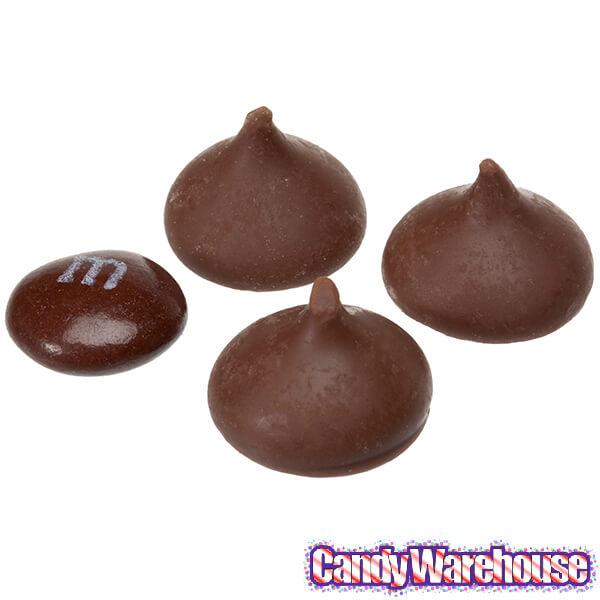 Hershey's Kisses Mini Milk Chocolate Drops: 10-Ounce Bag - Candy Warehouse