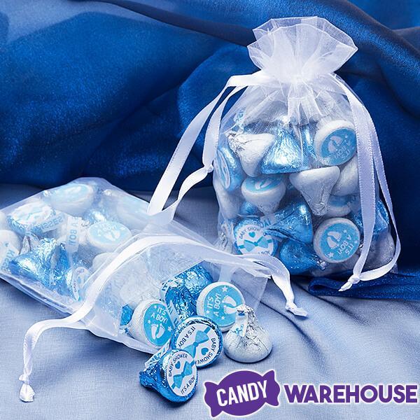 Hershey's Kisses Stickers - It's a Boy: 108-Piece Sheet - Candy Warehouse