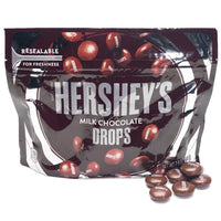 Hershey's Milk Chocolate Drops Candy: 7.6-Ounce Bag - Candy Warehouse