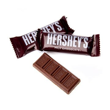 Hershey's Milk Chocolate Snack Size Candy Bars: 40-Piece Bag - Candy Warehouse