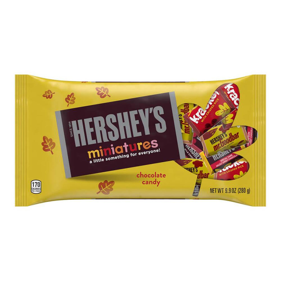 Hershey's Miniatures Autumn Assortment: 9.9-Ounce Bag - Candy Warehouse