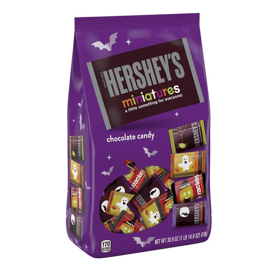 Hershey's Miniatures Halloween Assortment: 100-Piece Bag – Candy Warehouse