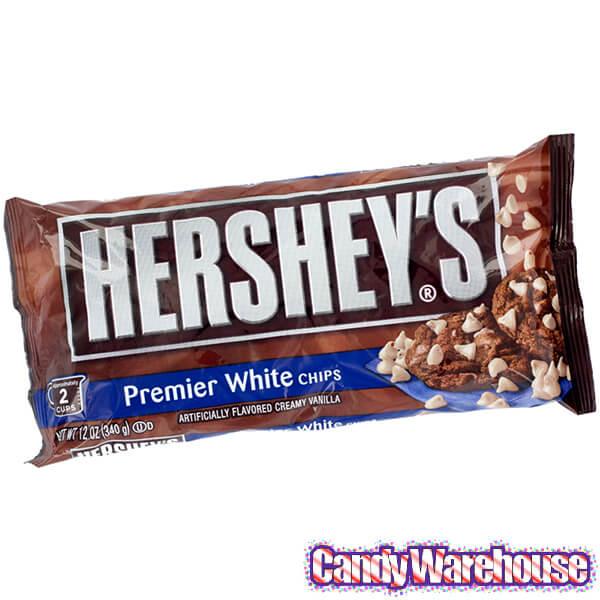 Hershey's Premier White Vanilla Chips: 12-Ounce Bag - Candy Warehouse