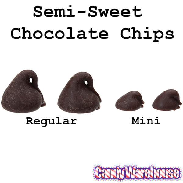 Hershey's Semi-Sweet Chocolate Chips: 12-Ounce Bag - Candy Warehouse