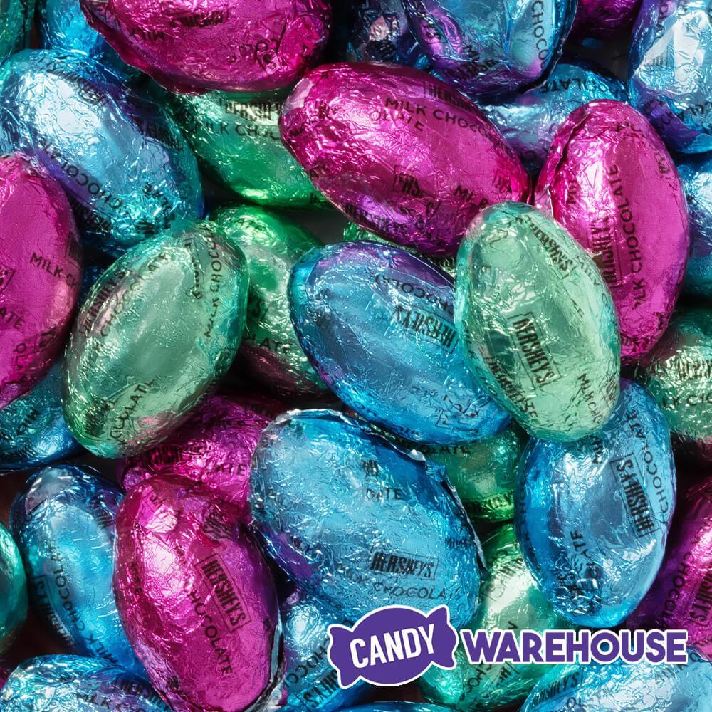 Hershey's Solid Milk Chocolate Eggs: 9-Ounce Bag - Candy Warehouse