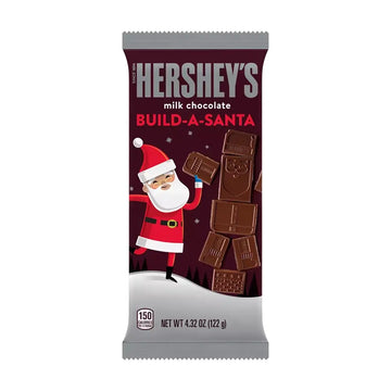 Hershey's Build-A-Santa Milk Chocolate Bars: 12-Piece Box