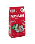 Hershey's Kisses Christmas Foiled Milk Chocolate Candy: 330-Piece Bag