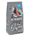 Hershey's Kisses Silver Foiled Milk Chocolate Candy: 56-Ounce Bag