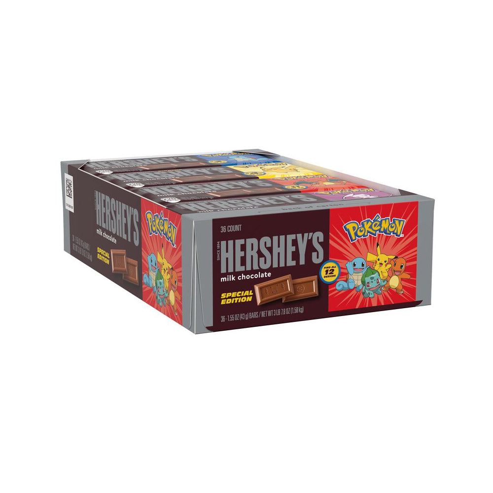 Hershey’s Milk Chocolate Pokémon Candy Bars: 36-Count Box