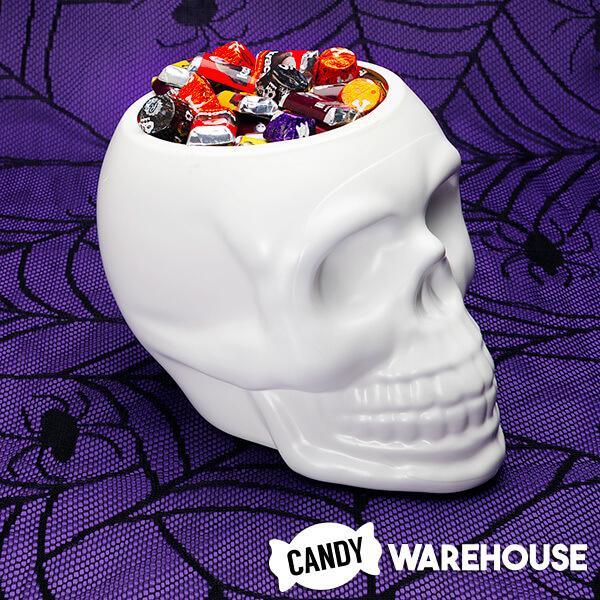 Hersheys Skull Halloween Candy Assortment: 160-Piece Bowl - Candy Warehouse