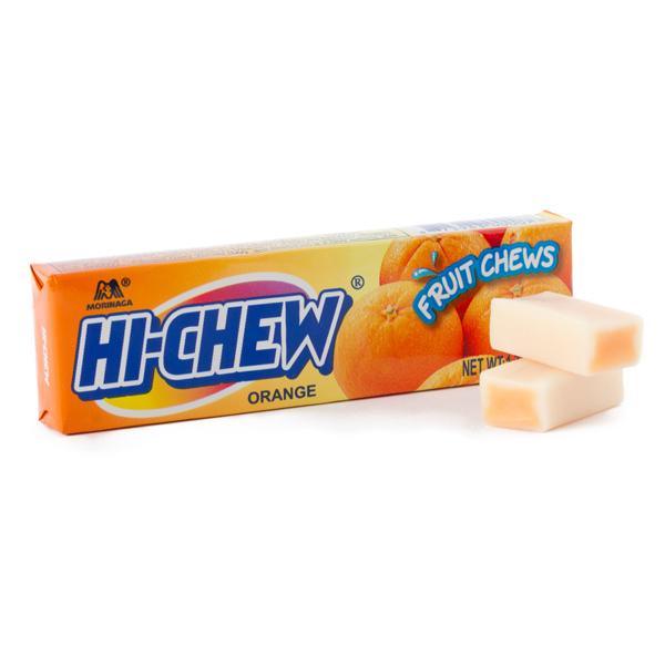 Hi-Chew Fruit Chews 10-Piece Candy Packs - Orange: 10-Piece Box - Candy Warehouse