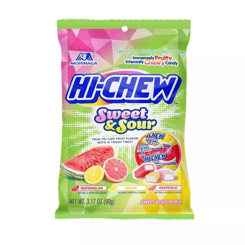 Hi-Chew Fruit Chews Candy Packs - Sweet and Sour Mix: 20-Piece Bag - Candy Warehouse